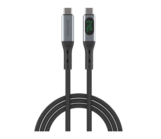 4smarts Kabel USB4 DigitCord 240W 1.5m czarny - 1536034 - zdjęcie